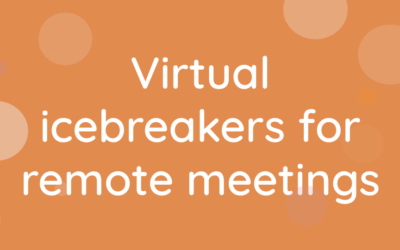 Virtual Icebreakers for Remote Meetings